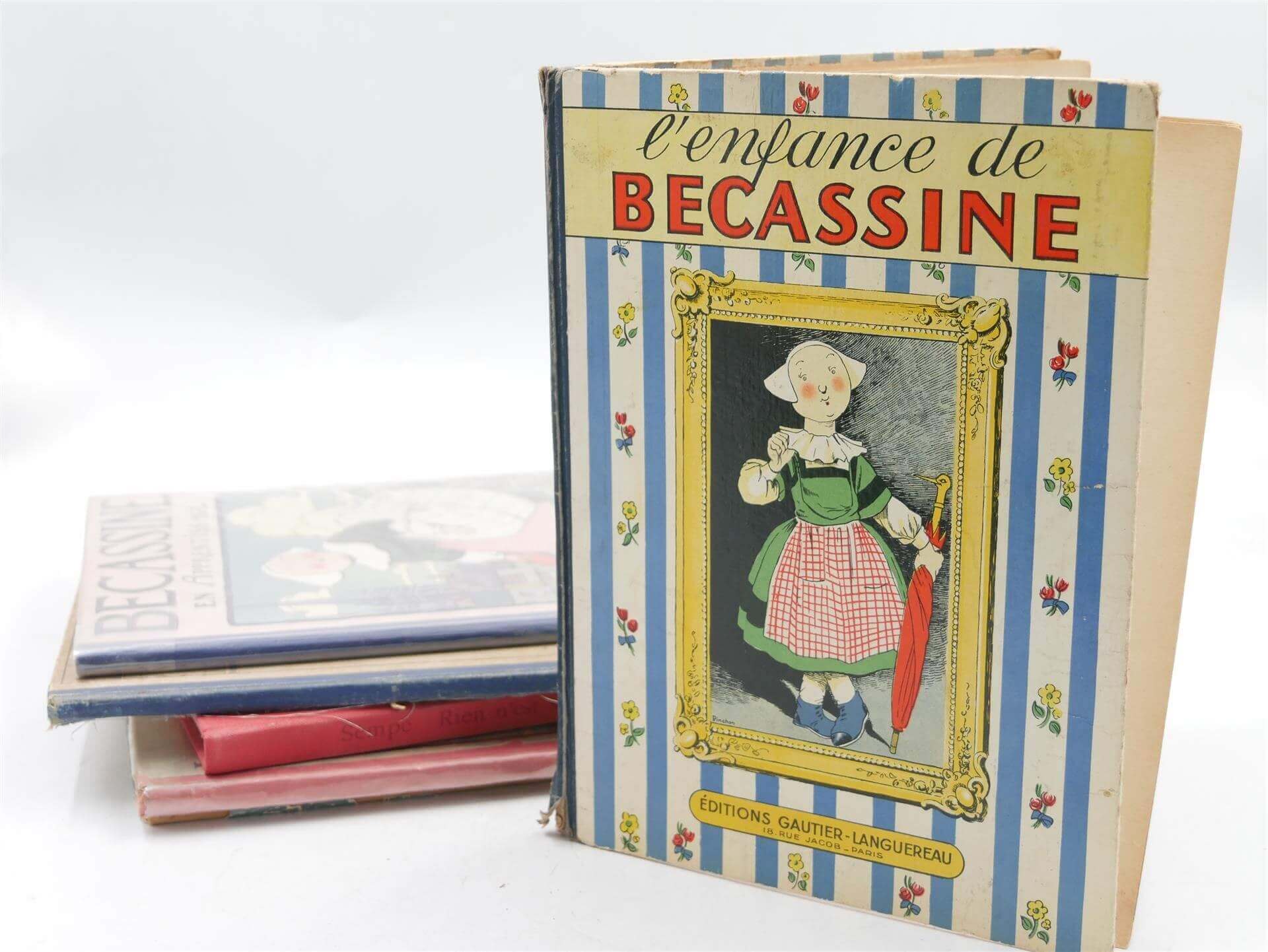 BECASSINE - Lot de quatre albums