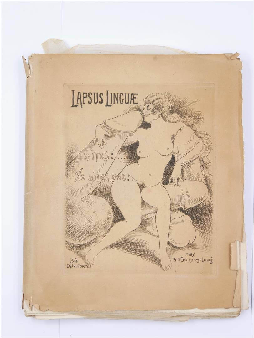 EROTICA - Léon COURBOULEIX - Lapsus linguae - 150 exemplaires